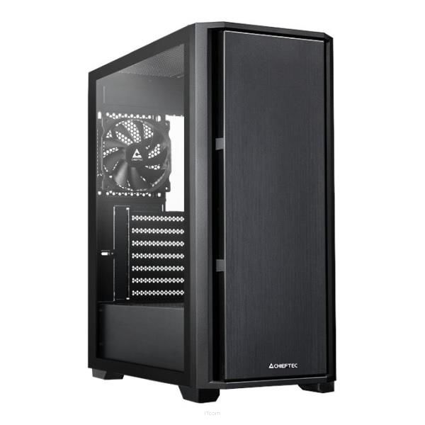 Obudowa Chieftec Pro Midi TG AS-02B-TG-OP ATX z oknem bez zasilacza