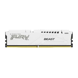 Pamięć DDR5 Kingston FURY Beast 16GB (1x16GB) 6400MHz CL32 1,4V White EXPO