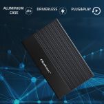 Obudowa/kieszeń Qoltec na dysk SSD HDD 2.5