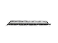 Patch panel Lanberg PPU6-0024-B 24 port 0.5U kat.6 czarny - 4