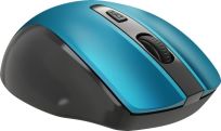 Mysz bezprzewodowa Defender PRIME MB-053 optyczna bezklikowa silent 1600dpi niebieska - 2