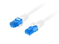 Patchcord Lanberg S/FTP kat.6A 3m LSZH CCA fluke passed biały - 3