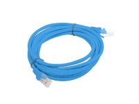 Patchcord Lanberg UTP kat.5e 3m niebieski - 2