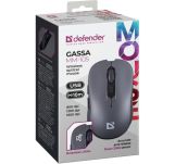 Mysz bezprzewodowa Defender GASSA MM-105 optyczna bezklikowa silent 1600dpi szara - 5