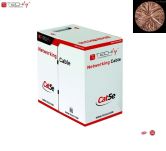 Kabel instalacyjny 100% miedź Intellinet skrętka Cat5e UTP drut, 305m biały - 2