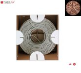 Kabel instalacyjny 100% miedź Intellinet skrętka Cat5e UTP drut, 305m biały - 4