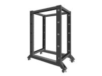 Stojak Open Rack Lanberg 22U 600x1000 czarny - 5