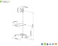 Stojak mobilny Techly 19