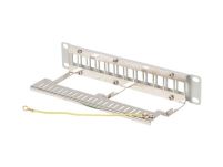 Patch panel pusty Lanberg 12 Port 1U 10
