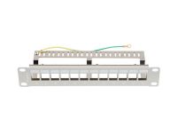 Patch panel pusty Lanberg 12 Port 1U 10