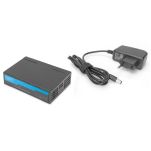 Switch niezarządzalny DIGITUS 5-portowy Gigabit Ethernet 10/100/1000 Mini Metal Box - 3