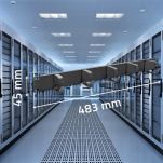Organizer kabli QOLTEC do szaf RACK 19