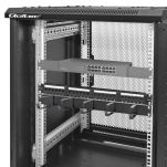 Organizer kabli QOLTEC do szaf RACK 19