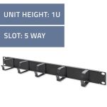 Organizer kabli QOLTEC do szaf RACK 19