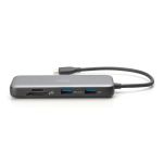 Stacja dokująca DIGITUS USB Typ C 8-portów 2x HDMI 4K/60Hz PD 3.0 - 4