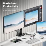 Stacja dokująca DIGITUS USB Typ C 8-portów 2x HDMI 4K/60Hz PD 3.0 - 10