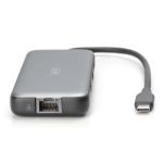 Stacja dokująca DIGITUS USB Typ C 8-portów 2x HDMI 4K/60Hz PD 3.0 - 2
