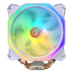 Chłodzenie CPU Rampage OCTAGONC50-WHITE LGA1700/AM5 1800RPM wentylator 120mm ARGB PWM - 4