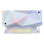 Chłodzenie CPU Rampage OCTAGONC50-WHITE LGA1700/AM5 1800RPM wentylator 120mm ARGB PWM - 2