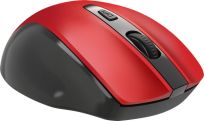 Mysz bezprzewodowa Defender PRIME MB-053 optyczna bezklikowa silent 1600dpi czerwona - 2