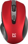 Mysz bezprzewodowa Defender PRIME MB-053 optyczna bezklikowa silent 1600dpi czerwona - 6