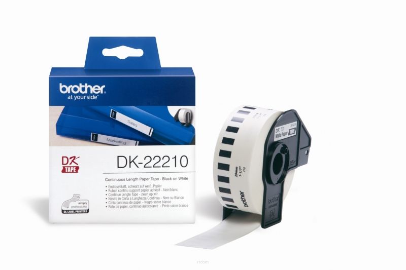 Brother DK-22210 do QL etyk pap 29mm*30.48m