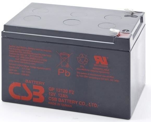 Akumulator żelowy CSB GP12120 F2 12V 12Ah
