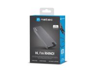 Obudowa na dysk SSD Natec Rhino M.2 NVME USB-C 3.1 Gen 2 Aluminium - 2