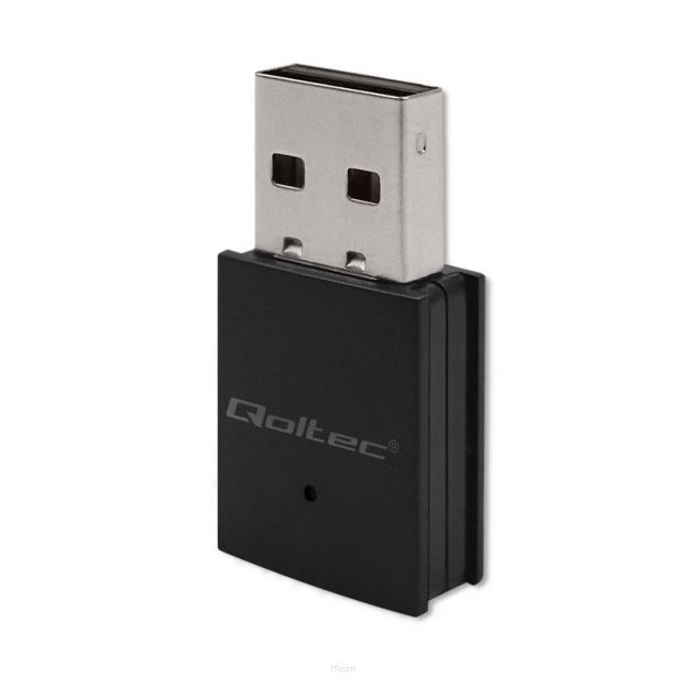 Karta sieciowa Mini Wi-Fi Qoltec Bezprzewodowy BT 4.0 | Standard N