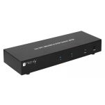 Przełącznik KVM Techly 2-portowy DisplayPort/USB 2x1 Dual Head Video 4K*30Hz - 3