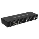 Przełącznik KVM Techly 2-portowy DisplayPort/USB 2x1 Dual Head Video 4K*30Hz - 2