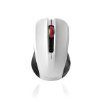 Mysz bezprzewodowa Modecom WM9.1 optyczna czarno-biała - 2