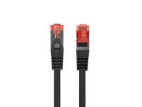 Patchcord Lanberg S/FTP kat.6 0,25m LSZH CU fluke passed czarny - 2