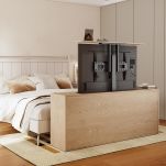 Uchwyt do telewizora Maclean MC-866T, elektryczny, wysuwany, TUYA, 37''-80'', VESA 600x400, max 60kg - 2