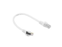 Patchcord Lanberg FTP kat.6 0,25m biały - 2