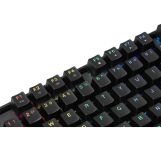 Klawiatura przewodowa Defender MIRAX GK-352 MECHANICZNA podświetlana gaming RGB outemu blue - 9