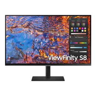 Monitor Samsung 32" Viewfinity S8 LS32B800PXUXEN IPS 4K UHD 60Hz HDMI DP HUB RJ45