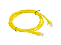 Patchcord Lanberg UTP kat.5e 1,5m żółty - 2