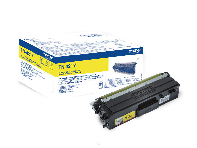 Toner oryginalny Brother TN421Y TN-421Y 1800 str.