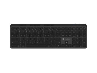 Klawiatura bezprzewodowa Natec Medusa US BT + 2.4GHz X-sciccors Slim