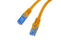 Patchcord Lanberg S/FTP kat.6A 0,25m LSZH CCA fluke passed pomarańczowy - 3