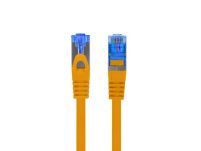Patchcord Lanberg S/FTP kat.6A 0,25m LSZH CCA fluke passed pomarańczowy - 2