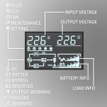 Zasilacz awaryjny UPS Qoltec 2kVA | 2000W | Power Factor 1.0 | LCD | EPO | USB | On-line - 7