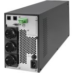 Zasilacz awaryjny UPS Qoltec 2kVA | 2000W | Power Factor 1.0 | LCD | EPO | USB | On-line - 2