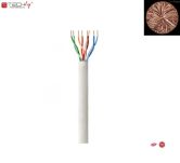 Kabel instalacyjny TechlyPro 100% miedź skrętka Cat5e UTP 4x2 linka 305m, szary - 2