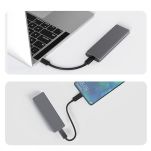 Obudowa/kieszeń Qoltec na dysk M.2 SSD | NVMe | PCIe | USB 3.1 | Super speed 10Gb/s | 4TB | Grafit - 9