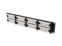 Patch panel Lanberg PPU5-2048-B 48 port 2U 19