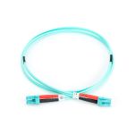 Kabel krosowy (patchcord) DIGITUS światłowodowy LC/LC, dplx, MM 50/125, OM3, LSOH, 1m, turkusowy - 3