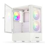 Obudowa KRUX Vako White RGB ATX, z oknem, bez zasilacza, biała - 3