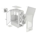 Obudowa KRUX Vako White RGB ATX, z oknem, bez zasilacza, biała - 12